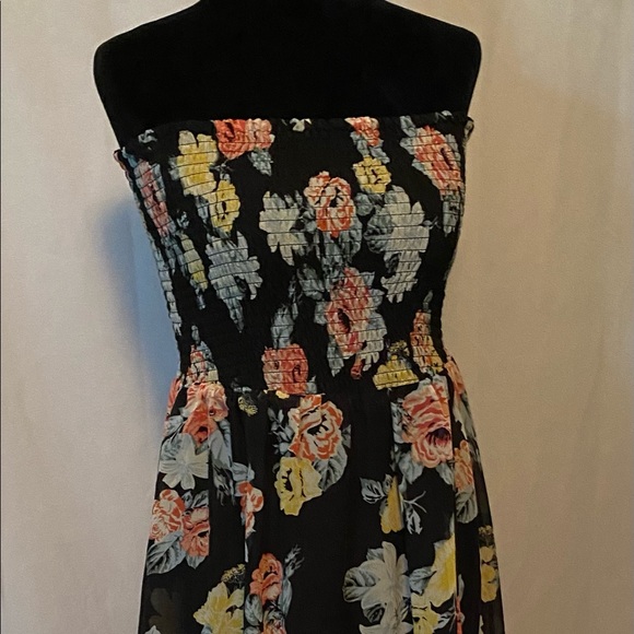 Guess High-Low Floral dress - Picture 2 of 4